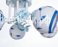 Люстра 71577/5 WT+BL