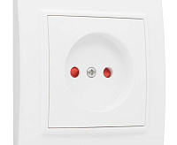 Розетка 1-местная без заземления 10 А EKF ERR10-022-100