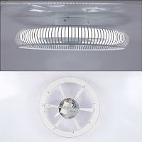Люстра светодиодная "FAN FRAME" 45W+15W R-APP-500x125-White/White-220-IP20