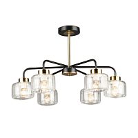 Люстра  6789/6 BK+COP