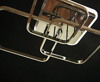 Люстра 7041/3 - GL CR led (106W+28W) сн/пр