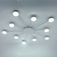 Люстра "ВINNA" 10xGX53 R-950x40-WHITE -220-IP20