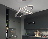 Подвесной светильник 90231/2 серебро