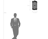 Люстра светодиодная 740044 CONDETTA латунь сн/пр