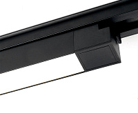 Светильник трековый светодиодный на шинопровод 20W 4000K 120градусов черный AL132