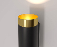 Бра MRL 1016 Poli черный/золото сн/пр