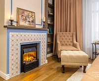 Очаг Brookline Black