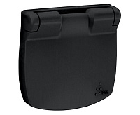 Valena ALLURE Накладка розетки с/з с крышкой 754848