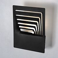 Настенный светодиодный светильник Elektrostandard Onda MRL Led 1024 чёрный