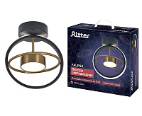 Люстра светодиодная FALENA&nbsp;&nbsp;14W 2700-6400K черная/золото REV Ritter 51598 6