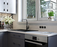 Веркель Рамка на 3 пост (белый Acrylic) W0032701