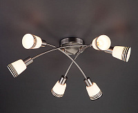 Люстра 30131/6 сатин - никель