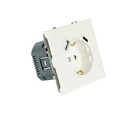 Эмили Розетка 1-местная+ USB + Type C, белый фарфор, RST00-5119-01