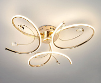 Люстра светодиодная 90099/3 золото