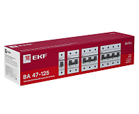 Автоматический выключатель 2P 125А (D) 15кА ВА 47-125 EKF PROxima