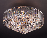 Подвесная люстра 10121/9 хром/прозрачный хрусталь