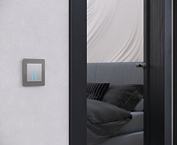 Веркель Рамка на 1 пост (графит Acrylic) W0012704