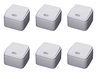 Basic Выключатель 1-кл с подсветкой белый PSW10-31-20