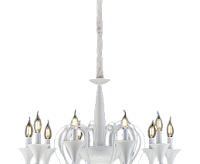 Люстра металл 6919/10 SWH сн/пр