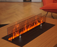 Электрический очаг Schones Feuer 3D FireLine 800 +  синий цвет