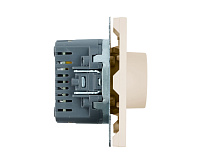 Эмили Терморегулятор механический 230В, кашемир, RSW00-5120-08