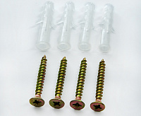 Бокс встраиваемый 36 модулей IP20, прозрачная черная дверца, Stekker