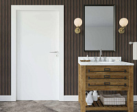 Панели 3D RAIL из вспененного полистирола Махагон 2700*120*10мм