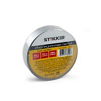 Изолента 19/20 серебро Stekker