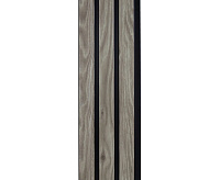 Панели 3D RAIL из вспененного полистирола Ольха 2700*120*10мм