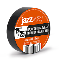 Изолента Jazzway 19/25 черная