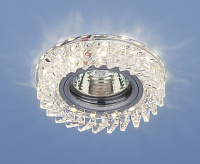 Светильник встраиваемый 2216 MR16 CL прозрачный сн/пр