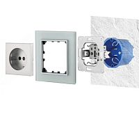 LK80 Накладка для розетки TV белый 845104-1