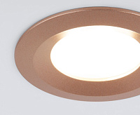 Светильник встраиваемый 110 MR16 золотой