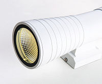 Настенный светодиодный светильник Tube double белый 1502 TECHNO LED IP54 сн/пр