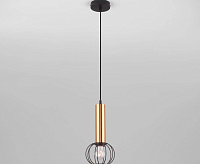 Подвесной светильник 50178/1 черный/бронза сн/пр