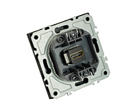 Эмили Розетка HDMI 2.0 Type A&nbsp;&nbsp;черный уголь, RST00-5118-05