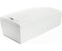 Бокс навесной 12 модулей IP20, непрозрачная белая дверца, Stekker