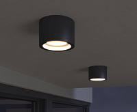 Светильник потолочный GX53 230V IP54 черный 35144/H