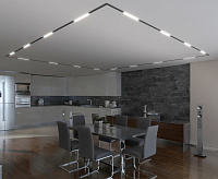 Slim Magnetic L01 Трековый светильник 10W 4200K черный