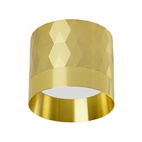 Светильник потолочный GX53 12W 230V золото HL388