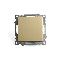 Катрин Переключатель 1-кл золото GLS10-7105-08