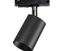 Трековый светильник PTR 26 GU10 BL (черный, компактный адаптер) IP20 Jazzway