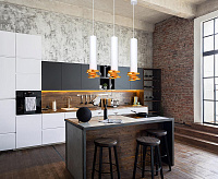 Подвесной светильник DLN103 GU10 белый/золото сн/пр