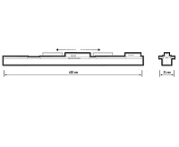 PTR 4018 18W 4000K WH (белый) 600мм IP40 Jazzway