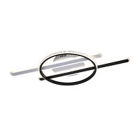 Люстра светодиодная 2554 WT+BK