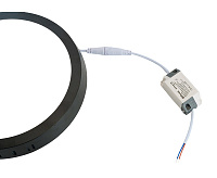 Накладной светильник 18W 4000K черный AL504