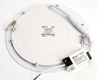 Светильник встраиваемый PPL-R 15W 6400K белый (круг) AL500 