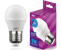 Лампа светодиодная шар G45, 9 Вт, Е27, 6500К 32519 2