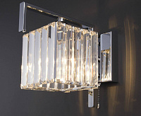 Бра 10126/1 хром/прозрачный хрусталь сн/пр