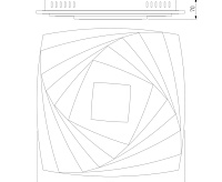 Потолочный светильник 90213/1 белый